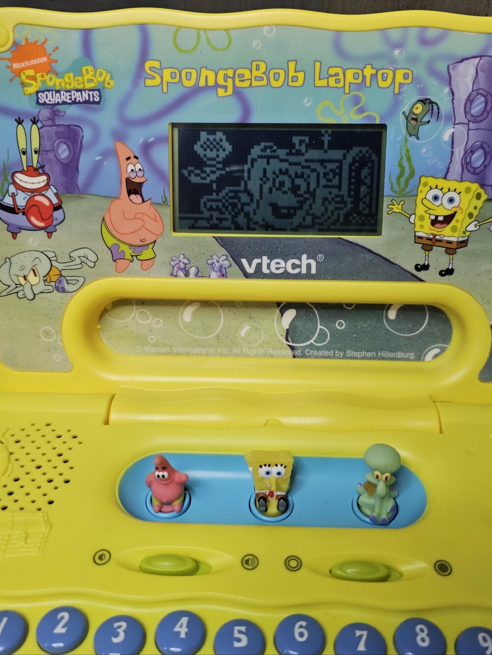 2008 VTech SpongeBob SquarePants 15-Activity Learning Laptop - Picture 2 of 5
